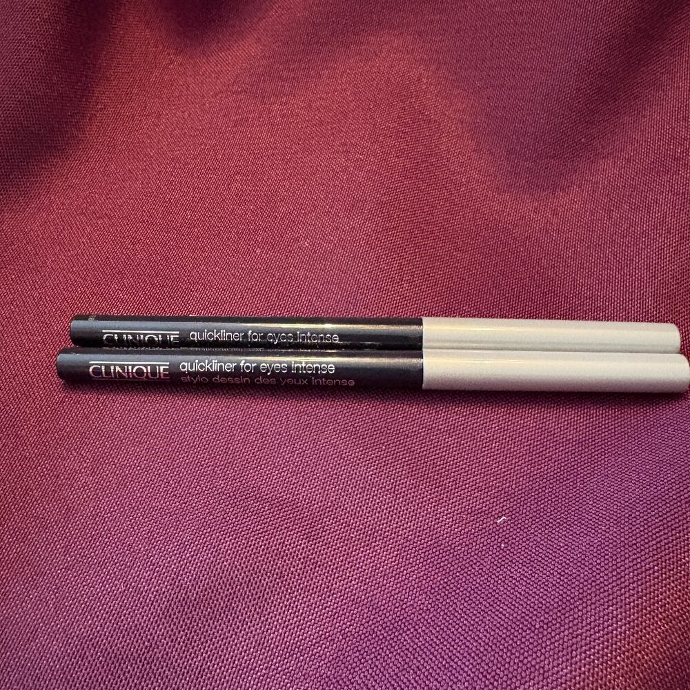 Clinique Quickliner for Eyes Intense – Travel Size Lot (2) {NEW}